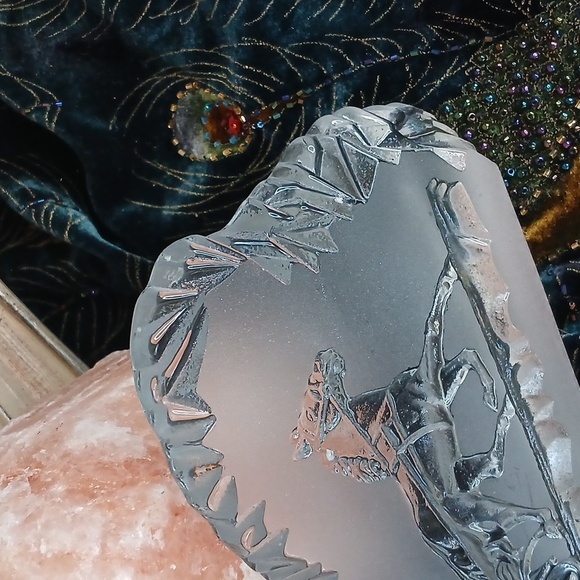 Vintage Elegance Nybro Glassworks Glass Horse Art by Paul Isling😍 Beautiful Pc! - Picture 3 of 6